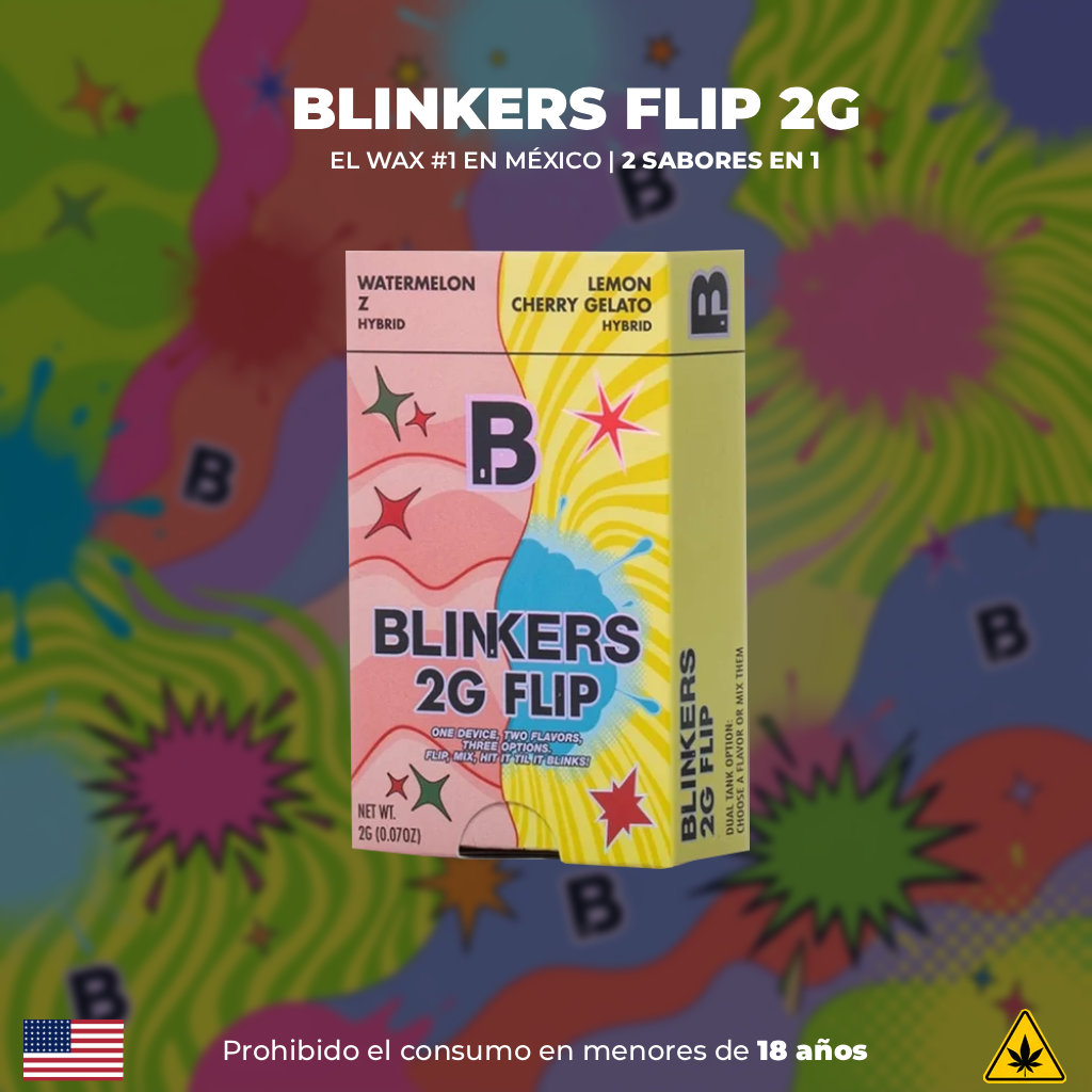 Blinkers Flip Lemon Cherry Watermelon Wax 2G